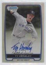 2012 Bowman Draft Chrome Picks Refractor Ty Hensley #BCA-TH Auto 08yu