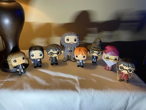 Funko Pop! HARRY POTTER Lot Of 8 Loose Figures. No Boxes. Excellent Condition