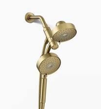 Kohler Purist 2 in 1 Multifunction Shower Combo Kit 1.75 GPM K-23219-G-2MB New