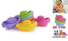 Little Boat Train Bath Toy, Fun for Babies and Toddlers, 6 6 Count Pack of 1