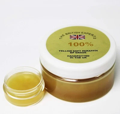 VEIL COVER CREAM The British Experts of Yellow Soft Paraffin | Petroleum Jelly BP Grade 100ml |