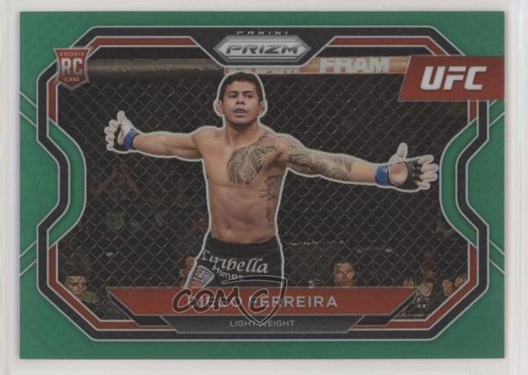 2021 Panini Prizm UFC Green Prizm Diego Ferreira #164 Rookie RC fm0