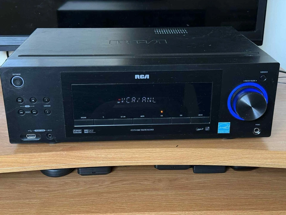 RCA RT2770 Home Theater Receiver – 5.1 Surround – Optical/Coax Digital – Tested - Image 2 of 3
