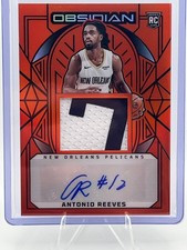 Antonio Reeves 2024 Panini Obsidian #221 Orange RPA /99