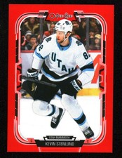 2025-26 O-Pee-Chee Red Blank Back #190 Kevin Stenlund 1/1 (409303)