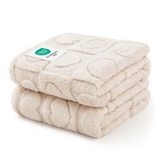 1 Pack 2 Small Dog Blanket Washable Pet Bed Cover Soft Fluffy Puppy Blanket w...