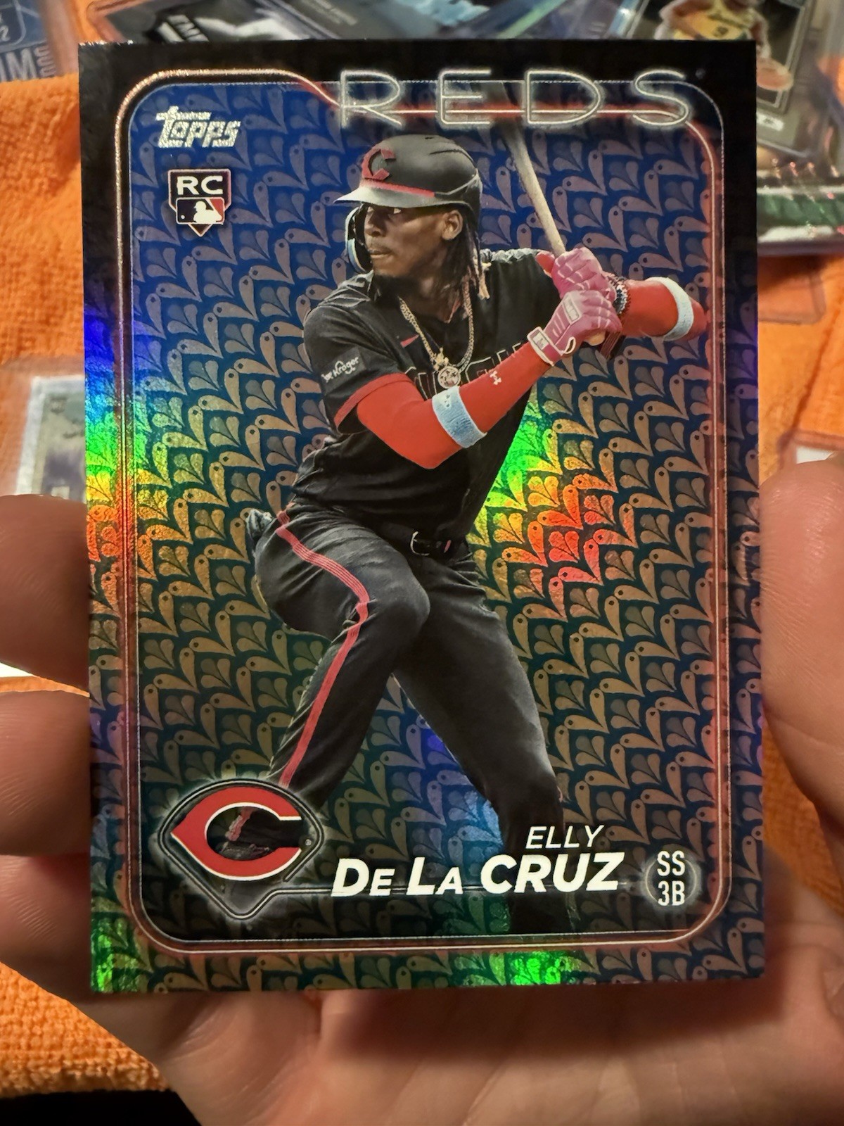 2024 Topps Series 1 - Elly De La Cruz #141 Holiday (RC)