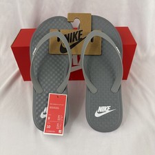 NWT Nike ON DECK Thong Flip Flops M-9/W-10 Particle Grey