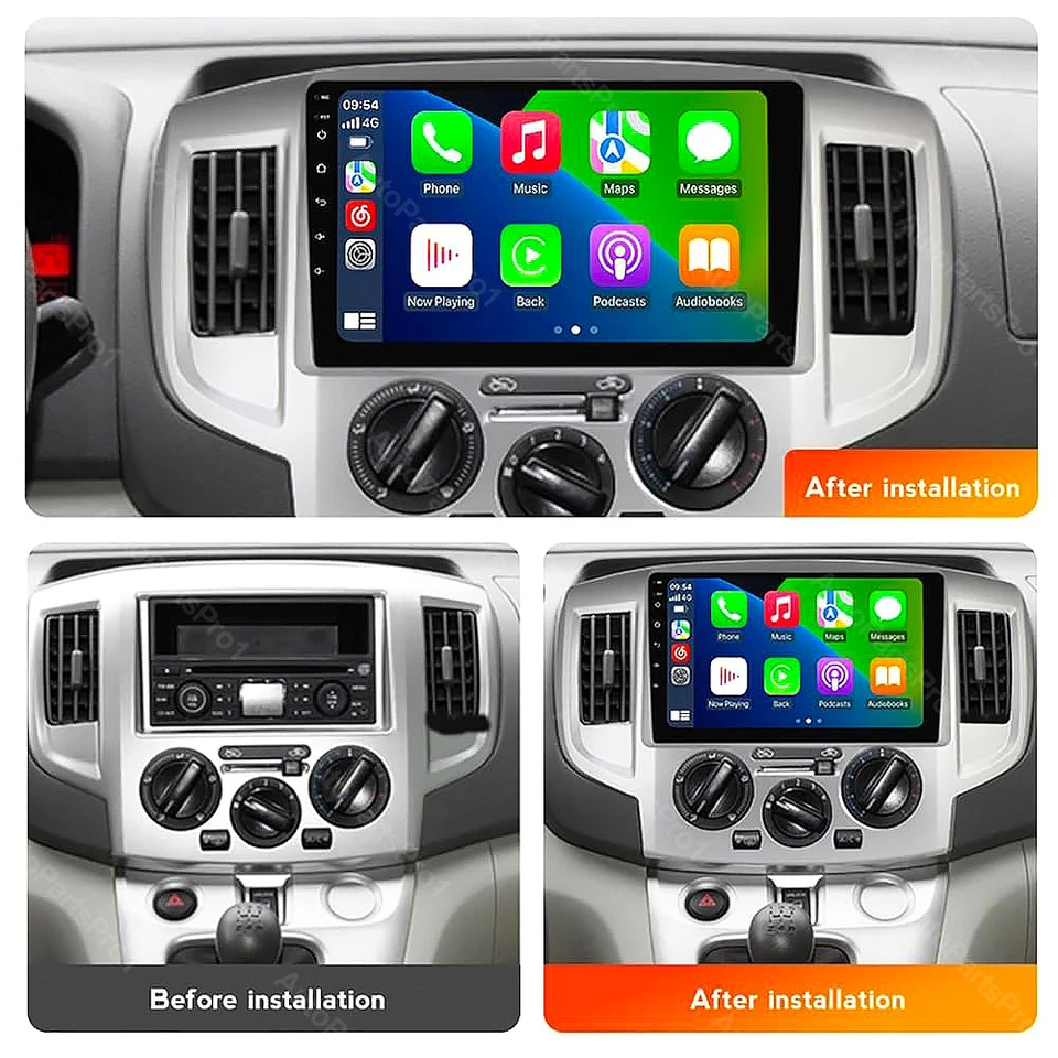 Carplay Radio Inalámbrico para Auto Para Camión Isuzu Serie N (NNR/NPR/NPS/NQR) Foto 4 de 4