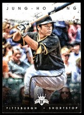 Jung-Ho Kang 2016 Panini Diamond Kings #133 Pirates MLB READ FREE SHIPPING