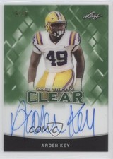 2018 Leaf Trinity Clear Auto Green 5/10 Arden Key #CA-AK1 Auto 0a6