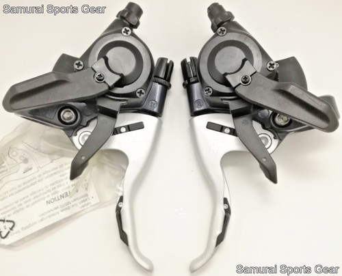 Shimano Deore LX ST-M570 MTB 3x9 Speed V-Brake Shifter Set - 22.2mm - Unused - Picture 11 of 18