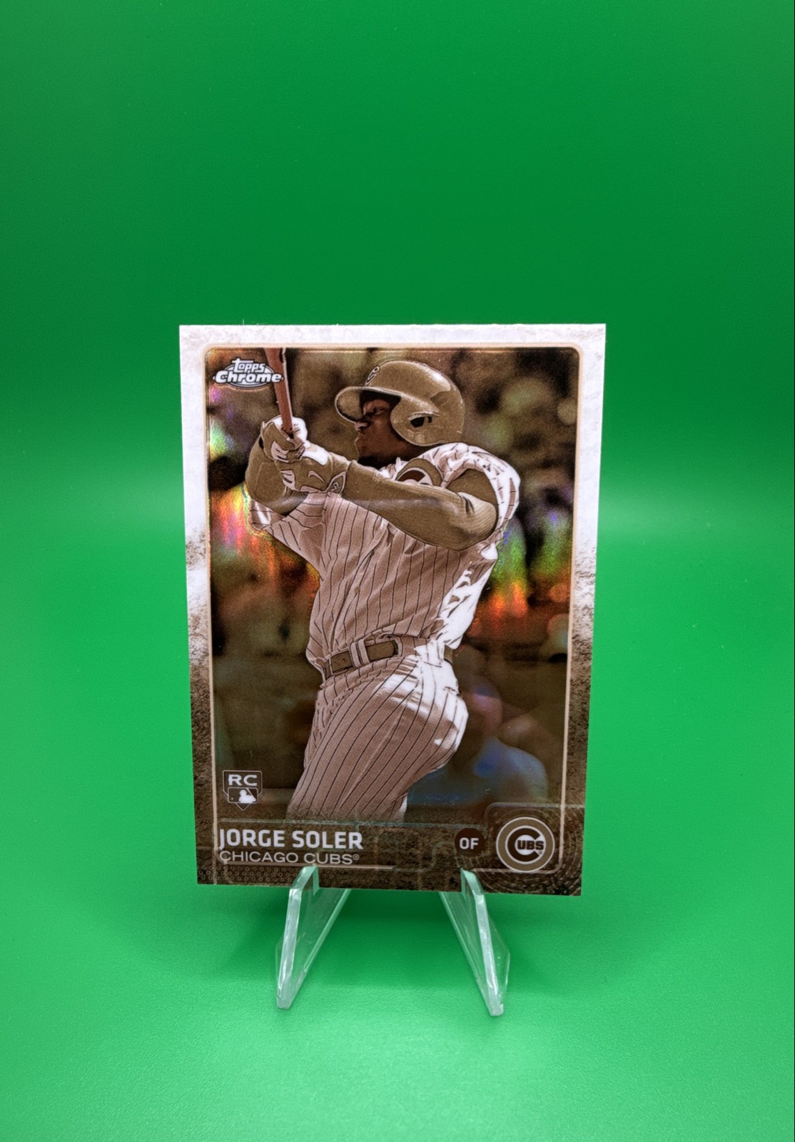 2015 Topps Chrome - Jorge Soler #154 Sepia Refractor (RC). I15