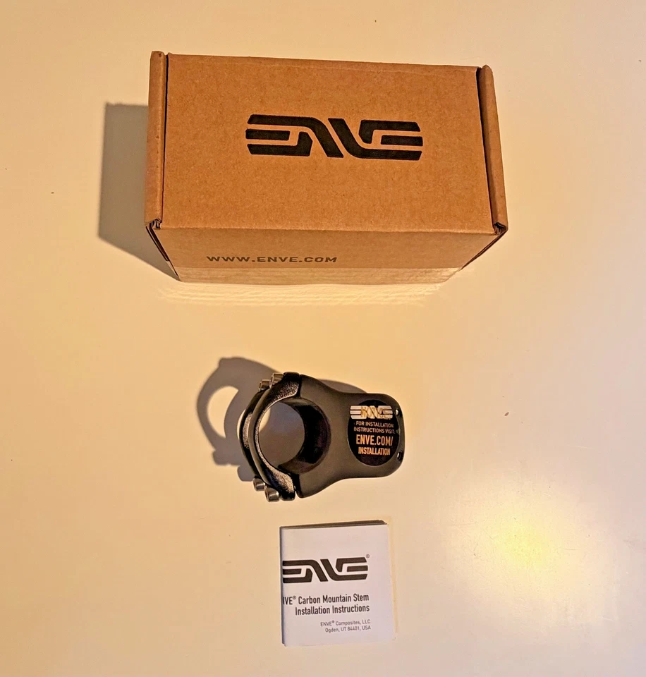 ENVE M6 35mm Length Mountain Bike Stem Carbon Fiber 31.8 Clamp - Image 3 of 4