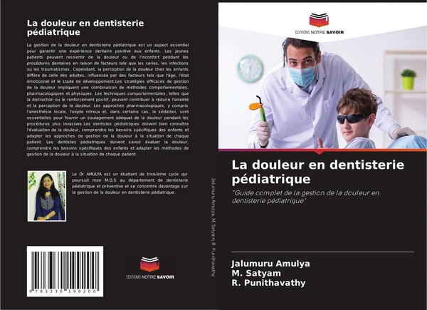 Jalumuru Amulya (U. A.) | La Douleur En Dentisterie PéDiatrique | Taschenbuch-image