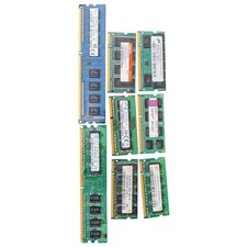 8 Stick Desktop RAM Lot - DDR3  DDR2 - Samsung Kingston Hynix Crucial 20GB
