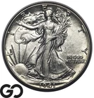 1941 Walking Liberty Half Dollar, Uncirculated