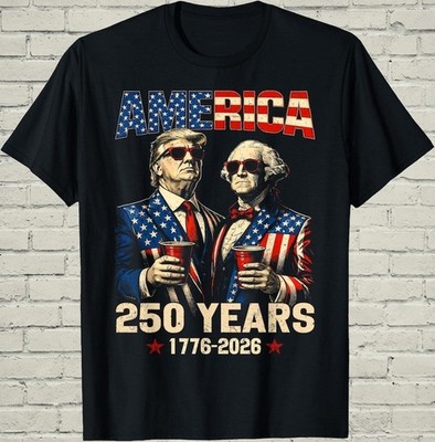 America 250th USA Anniversary Shirt, July Fourth Gift For Conservative Dad