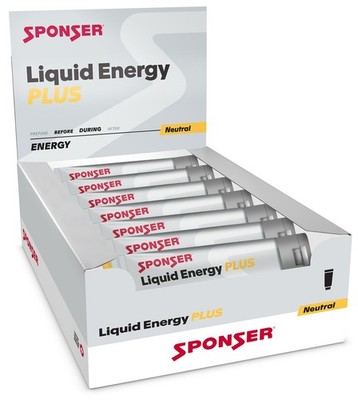 Sponser Liquid Energy Gel Plus Box 18 Tuben 70g