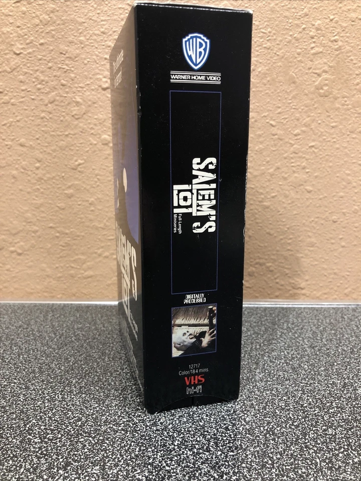 Salem's Lot Mini Series Two Tape VHS Set Stephen King Horror Tobe Hooper Rare - Image 2 of 4