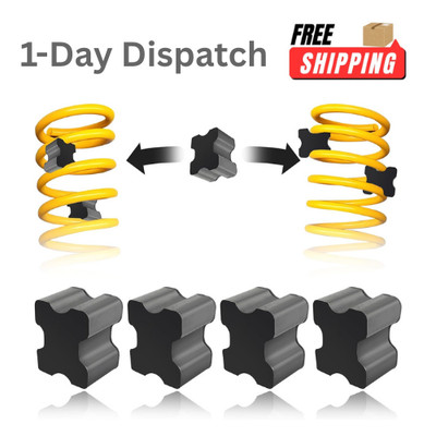 Stacool 4PCS Rubber Coil Spring Spacers 1 to 1.5 Inch Lift Heavy Duty