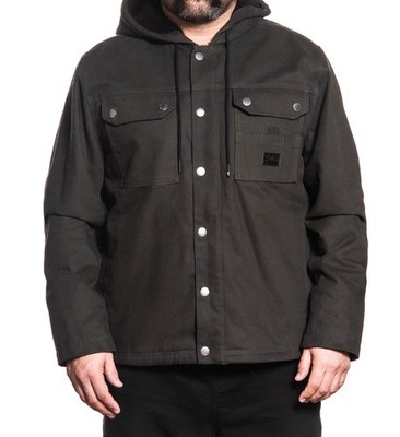 Sullen Clothing Übergangsjacke Piston Duck Canvas Jacket Kapuzenjacke