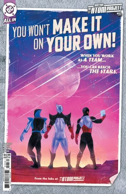 JUSTICE LEAGUE THE ATOM PROJECT #5 (OF 6) CVR C KEVIN WADA CARD STOCK(VF to VF+)