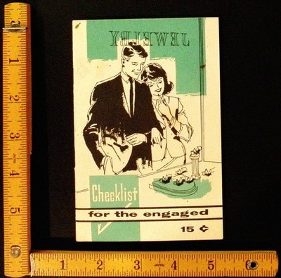 Checklist for the Engaged - 1964 - Catholic Family Life Program - Milwaukee, WI