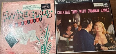 Lot Of 2 Frankie Carle's Sweethearts & Cocktail Time Vinyl 7  45 s RCA Victor