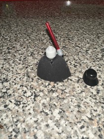 Lego Star Wars Darth Vader Mini Fig Light-Up Lightsaber 7263 sw0117 Works