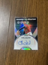 2019 Panini Prizm - Game Ball Graphs Luke Weaver #GB-LW (AU)
