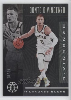 2019-20 Panini Illusions Trophy Collection Black /49 Donte DiVincenzo #6 06y2
