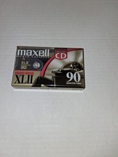 MAXELL XL II HIGH BIAS 90 Minute Type II Audio Cassette Tape New