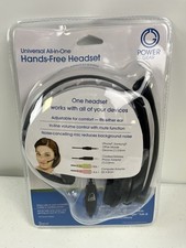 Jasco Universal All-in-One Hands-Free Headset Model 98999 Noise Cancelling Mic