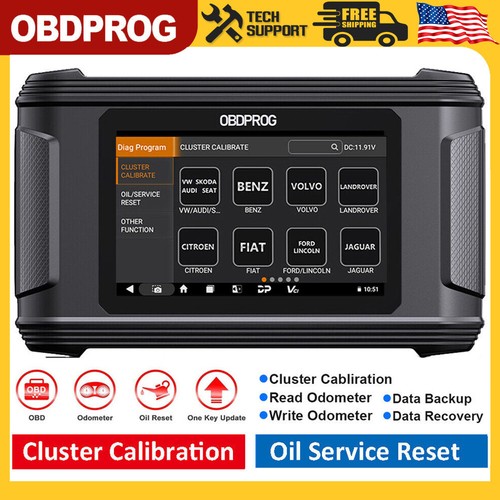 Mileage Correction Car Odometer Adjust Diagnostic Tablet OBD2 Scanner Oil Reset