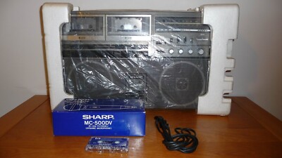 SHARP シャープ GF-818SB SHARP GF-818SB Stereo Radio Cassette Recorder | eBay