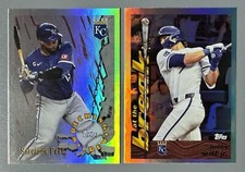 2- 2024 Topps Archives: Bobby Witt Jr At The Break Foil, Sal Perez Wrecking Crew