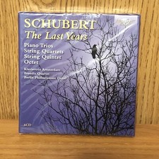 Schubert: The Last Years CD / Box Set NEW