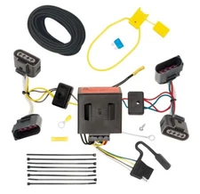 Trailer Wiring Harness Kit For 04-10 VW Volkswagen Touareg All Styles T-One NEW