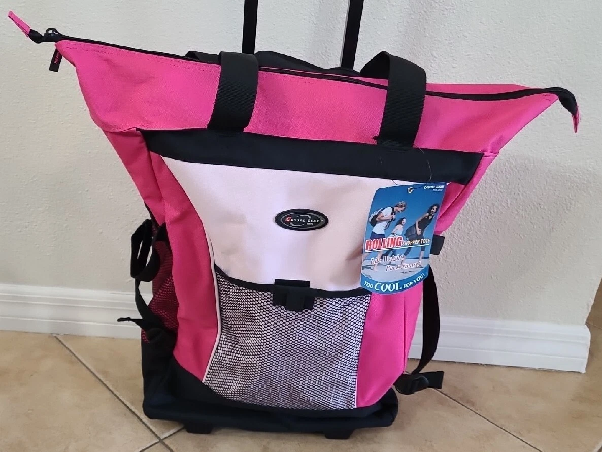 Olympia Casual Gear Sports Plus Rolling Shopper Tote Bag RS 200