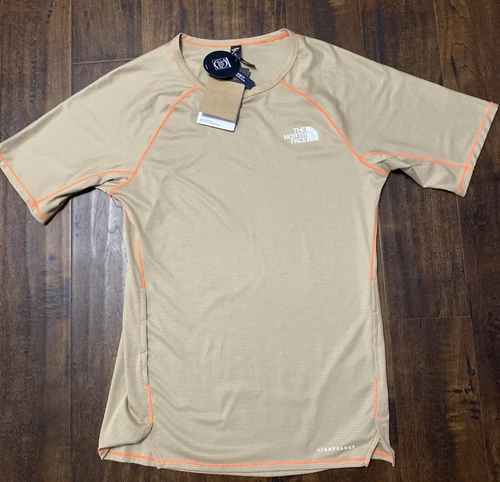 NWT The North Face LIGHTRANGE Summer UPF Shirt Khaki Stone Men’s S. A5