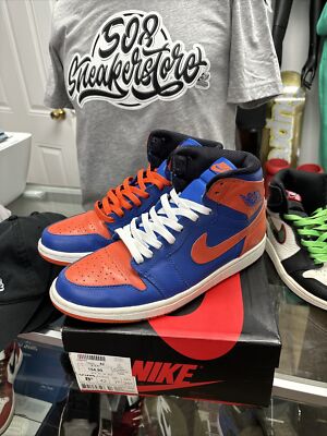Size 8.5 - Jordan 1 Retro High OG Knicks 2013 884802327547| eBay