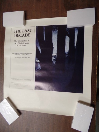 The Last Decade Emergance Art in 1990 Rochester 19x20" 1990 Original Poster P10 - 第 1/1 張圖片