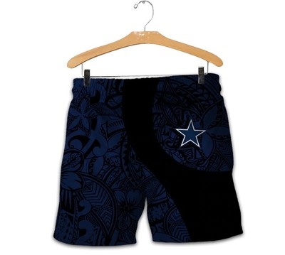 Dallas Cowboys Mens Hawaiian Beach 