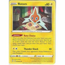 034/072 Rotom | Uncommon | Pokemon Trading Card SWSH 4.5 Shining Fates TCG