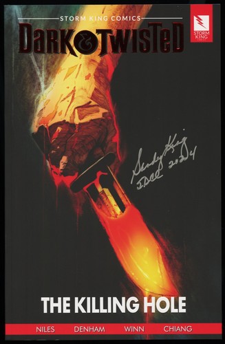 Dark & Twisted : The Killing Hole ~ signed ~ TPB~ Storm King Comics - Picture 2 of 3
