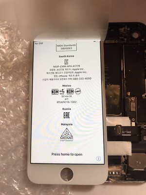 Apple IPhone 7 OEM LCD Display Screen Original White 821-01057-01