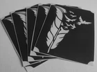 bm314 BODY GLITTERTATTOO 10 x birds of a feather neat glitter tattoo L@@K
