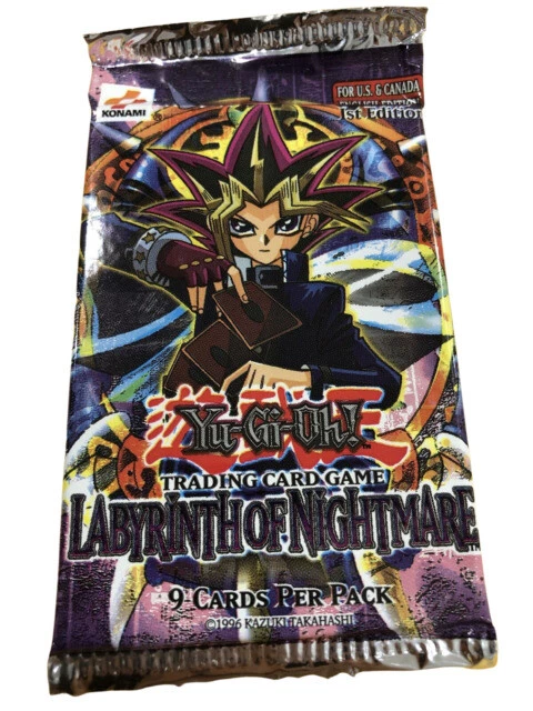 Yu-Gi-Oh! TCG Labyrinth of Nightmare Sealed Collectible Card Game Packs for  sale | eBay