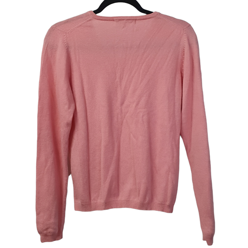 Pure Cashmere Long Sleeve V Neck Womens 